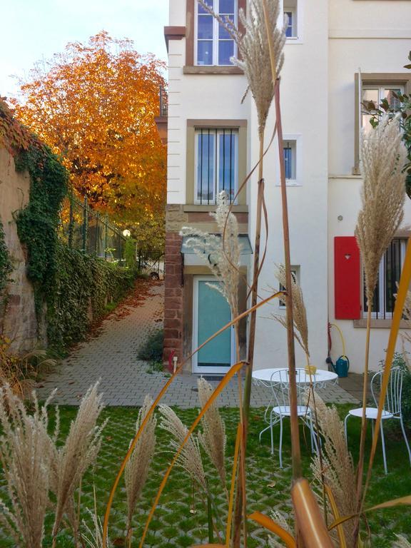 ستراسبورغ Villa Schiller, 2 Studios Cote Jardin - Quartier Orangerie المظهر الخارجي الصورة
